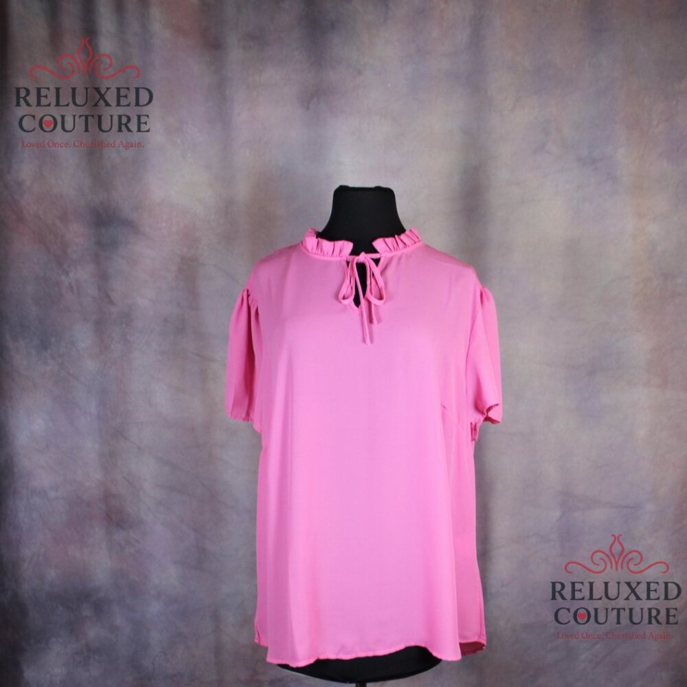 Pink New York & Company Blouse